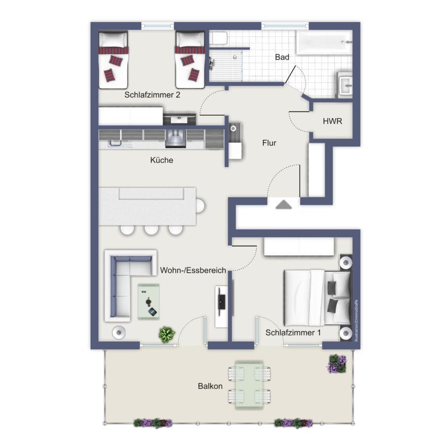 Haus Am Wald Wohnung Sonne Wittenbeck Екстериор снимка